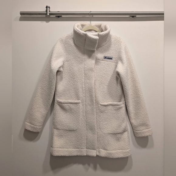 Columbia Panorama Sherpa Fleece Long Jacket - Picture 2 of 9